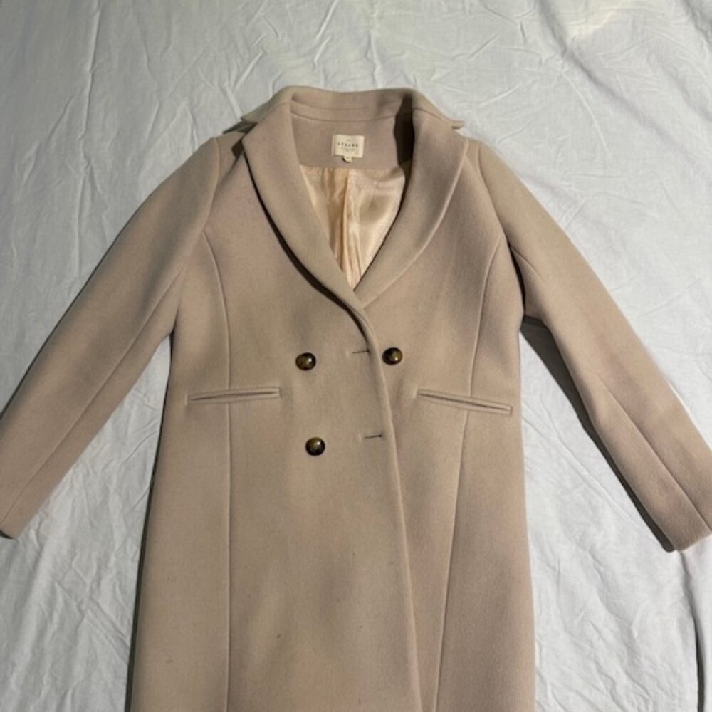 Sezane Johnson Coat Sable (Sand) 38 - Picture 6 of 8